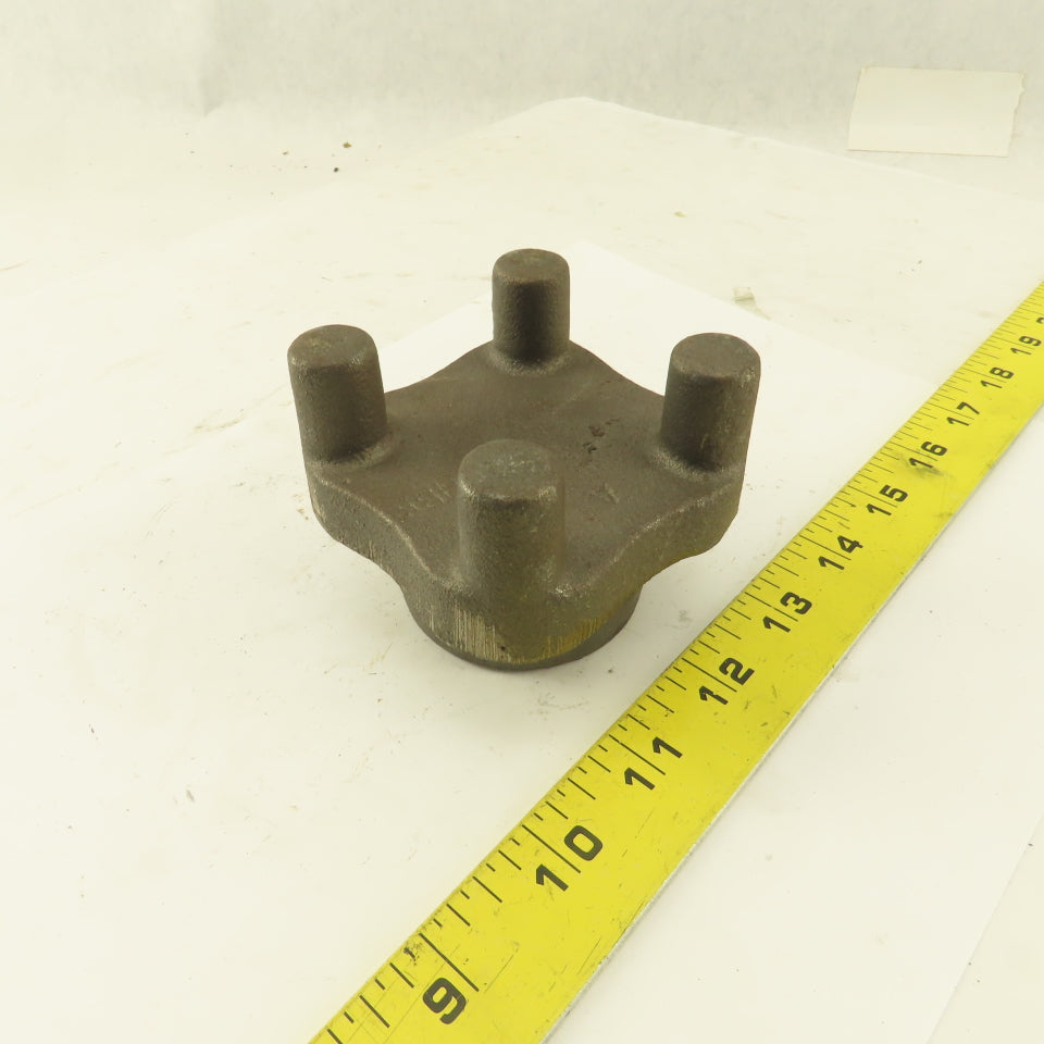 3" Across Cast Iron Bar Knob Blank 2-1/2" Tall