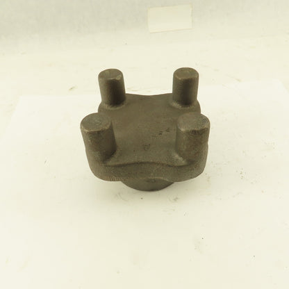 3" Across Cast Iron Bar Knob Blank 2-1/2" Tall
