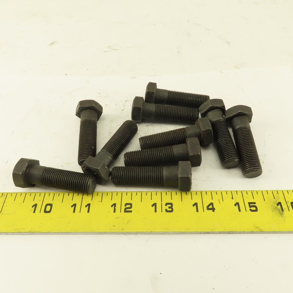 1/2"-20 x 1-3/4"  Fine Thread Hex Bolt Black Oxide Grade 8 Lot Of 10