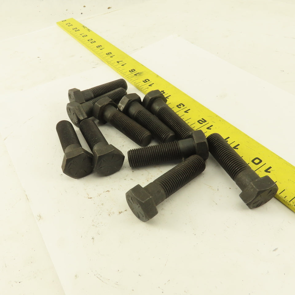 1/2"-20 x 1-3/4"  Fine Thread Hex Bolt Black Oxide Grade 8 Lot Of 10
