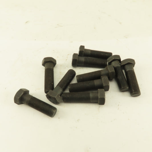 1/2"-20 x 1-3/4"  Fine Thread Hex Bolt Black Oxide Grade 8 Lot Of 10