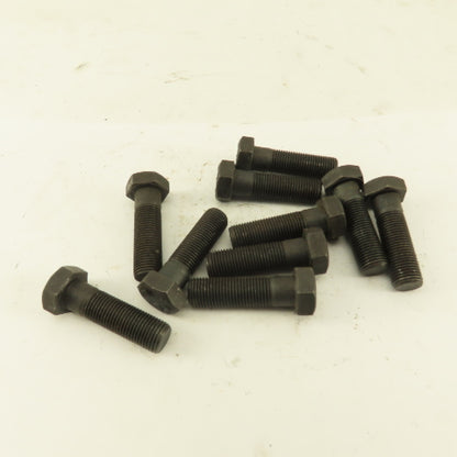 1/2"-20 x 1-3/4"  Fine Thread Hex Bolt Black Oxide Grade 8 Lot Of 10