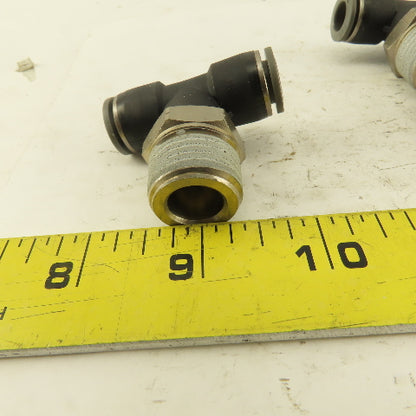 Push to Connect Branch Tee 3/8" Tube x 1/2" NPT Male Lot of 5