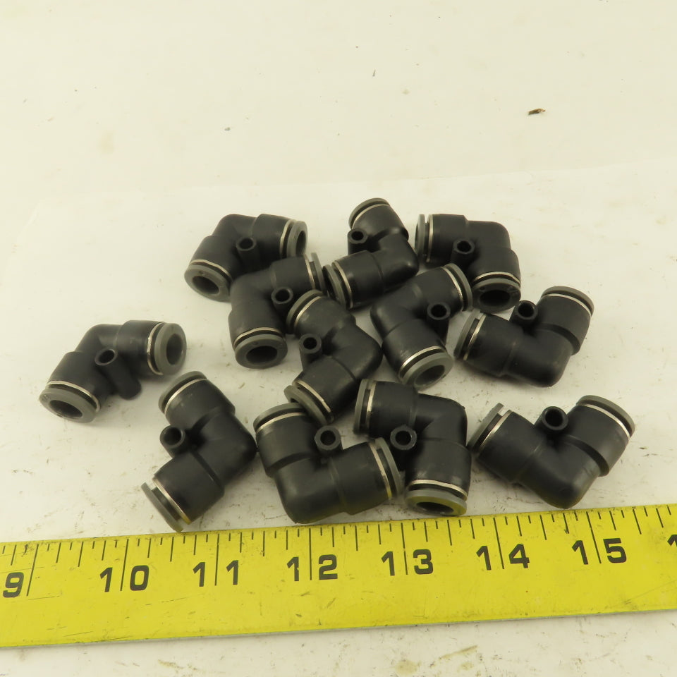 3/8" Tube Push To Connect 90° Elbow Lot Of 12