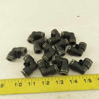 3/8" Tube Push To Connect 90° Elbow Lot Of 12