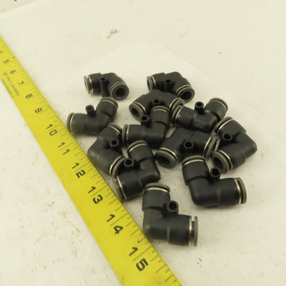 3/8" Tube Push To Connect 90° Elbow Lot Of 12
