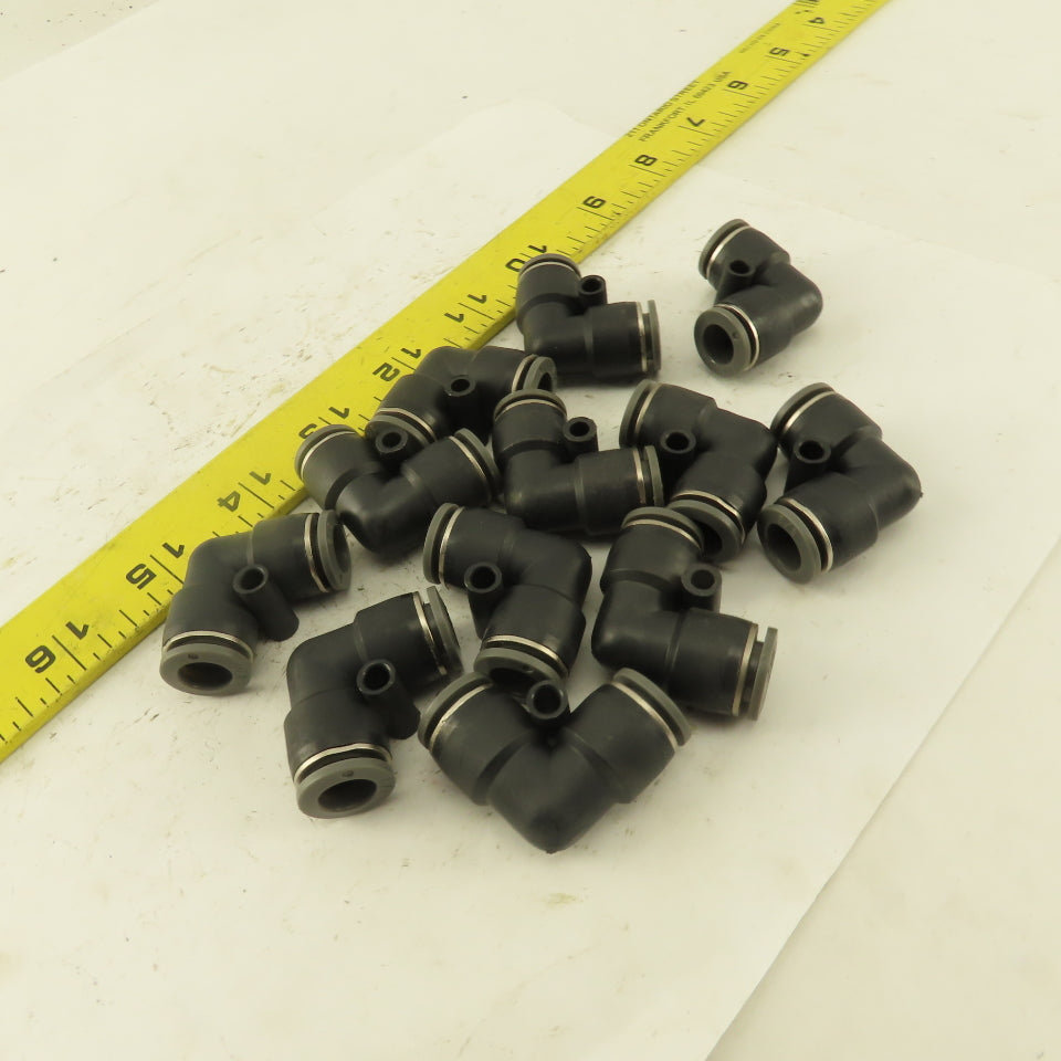 3/8" Tube Push To Connect 90° Elbow Lot Of 12
