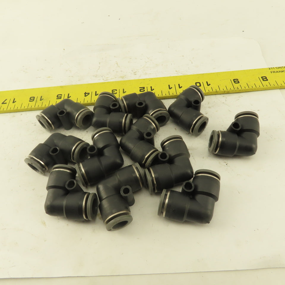 3/8" Tube Push To Connect 90° Elbow Lot Of 12