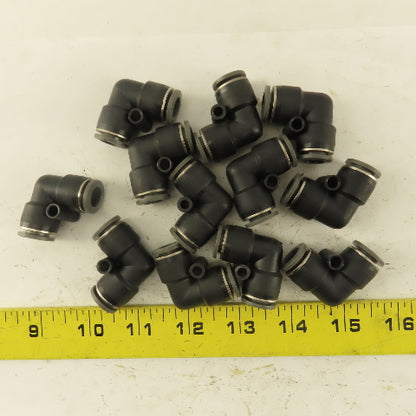 3/8" Tube Push To Connect 90° Elbow Lot Of 12