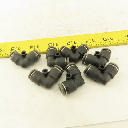 1/4" Tube Push To Connect 90-? Elbow Lot Of 7
