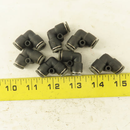 1/4" Tube Push To Connect 90-? Elbow Lot Of 7