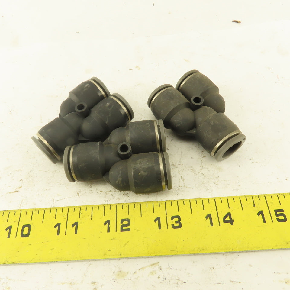 1/2" Tube Push To Connect "Y" Connector Lot Of 3