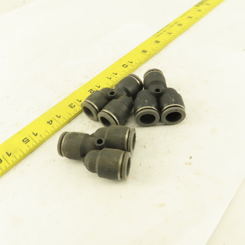 1/2" Tube Push To Connect "Y" Connector Lot Of 3