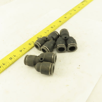 1/2" Tube Push To Connect "Y" Connector Lot Of 3