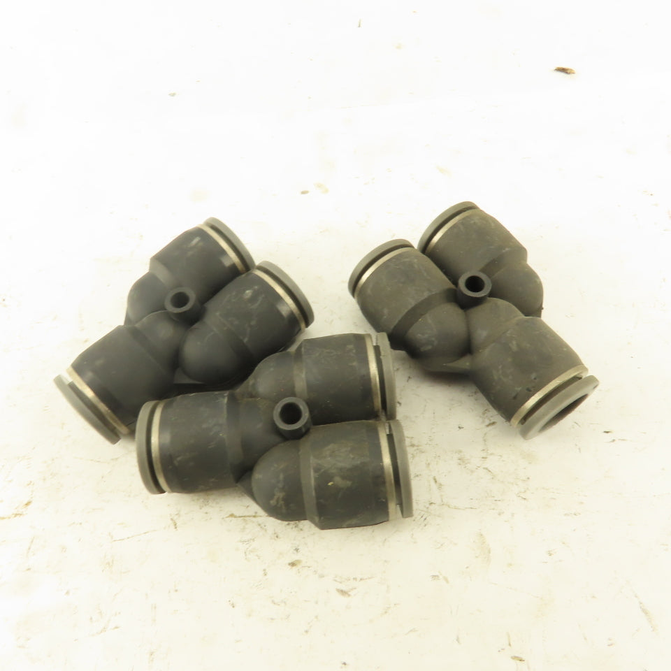 1/2" Tube Push To Connect "Y" Connector Lot Of 3