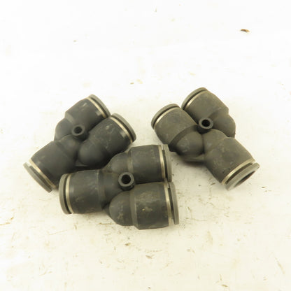 1/2" Tube Push To Connect "Y" Connector Lot Of 3