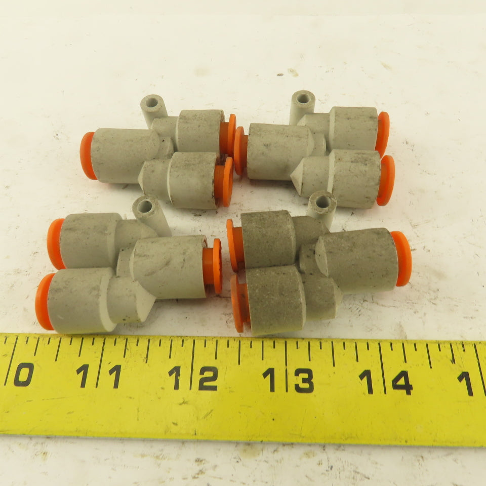 3/8 Tube Push To Connect "Y" Connector Lot Of 4