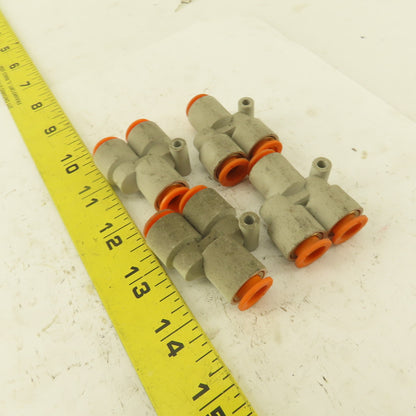 3/8 Tube Push To Connect "Y" Connector Lot Of 4