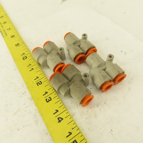 3/8 Tube Push To Connect "Y" Connector Lot Of 4