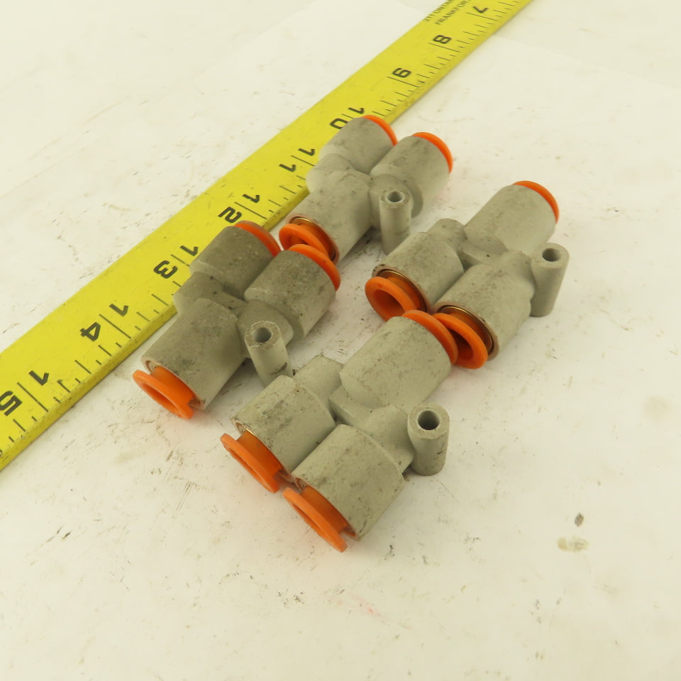 3/8 Tube Push To Connect "Y" Connector Lot Of 4