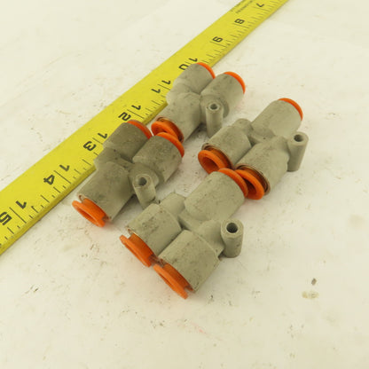 3/8 Tube Push To Connect "Y" Connector Lot Of 4