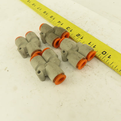 3/8 Tube Push To Connect "Y" Connector Lot Of 4