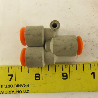 3/8 Tube Push To Connect "Y" Connector Lot Of 4
