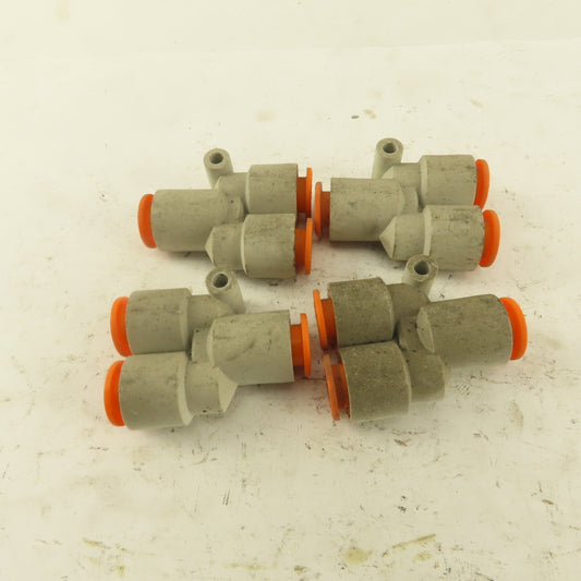 3/8 Tube Push To Connect "Y" Connector Lot Of 4