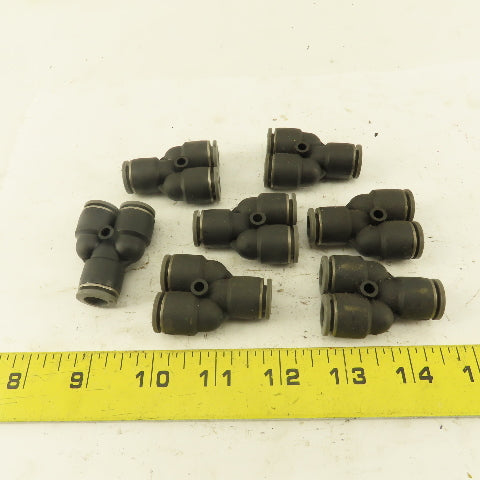 3/8 Tube Push To Connect "Y" Connector Lot Of 7