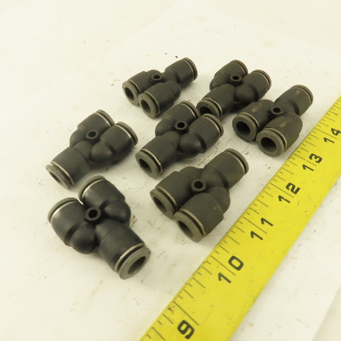 3/8 Tube Push To Connect "Y" Connector Lot Of 7