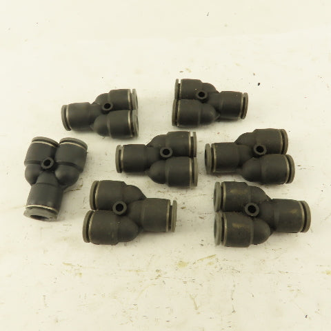 3/8 Tube Push To Connect "Y" Connector Lot Of 7