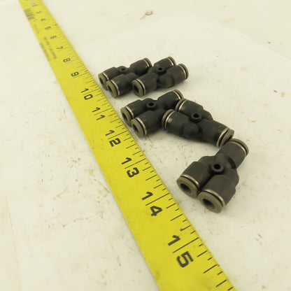 1/4 Tube Push To Connect "Y" Connector Lot of 5