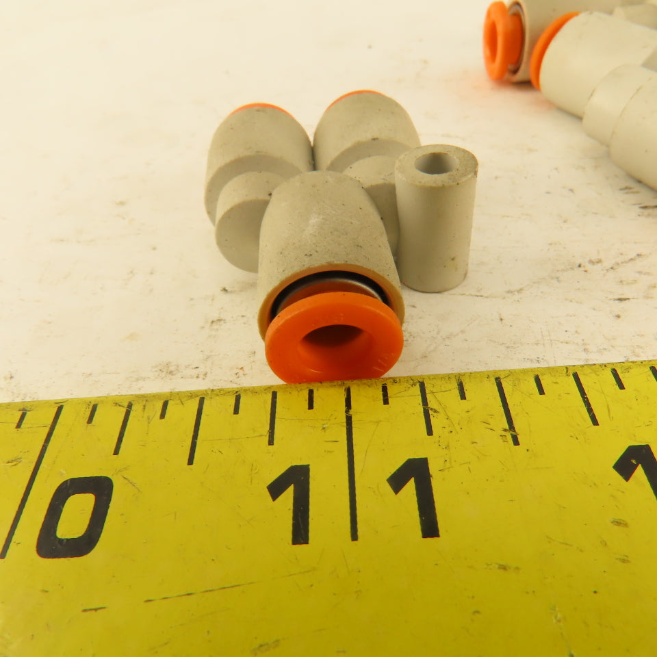 1/4 Tube Push To Connect "Y" Connector Lot of 5