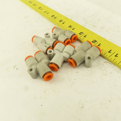 1/4 Tube Push To Connect "Y" Connector Lot of 5