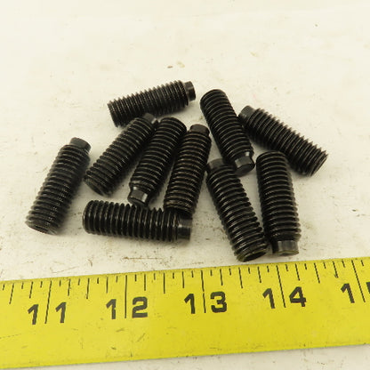 1/2"-13 x 1-1/2" Half Dog Point Socket Head Set Screw Lot Of 10