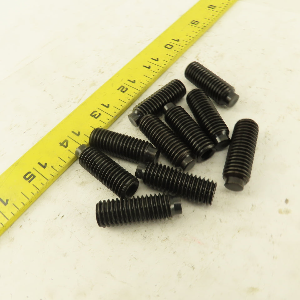 1/2"-13 x 1-1/2" Half Dog Point Socket Head Set Screw Lot Of 10