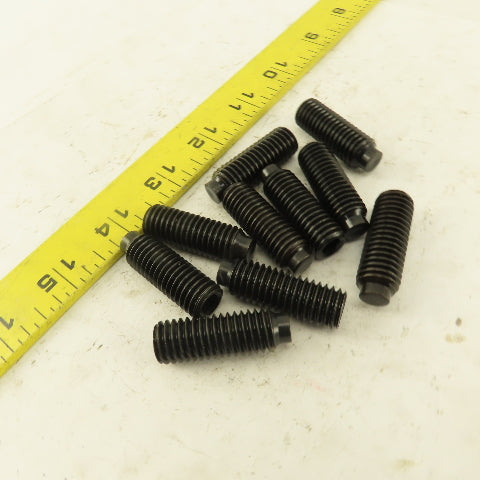1/2"-13 x 1-1/2" Half Dog Point Socket Head Set Screw Lot Of 10