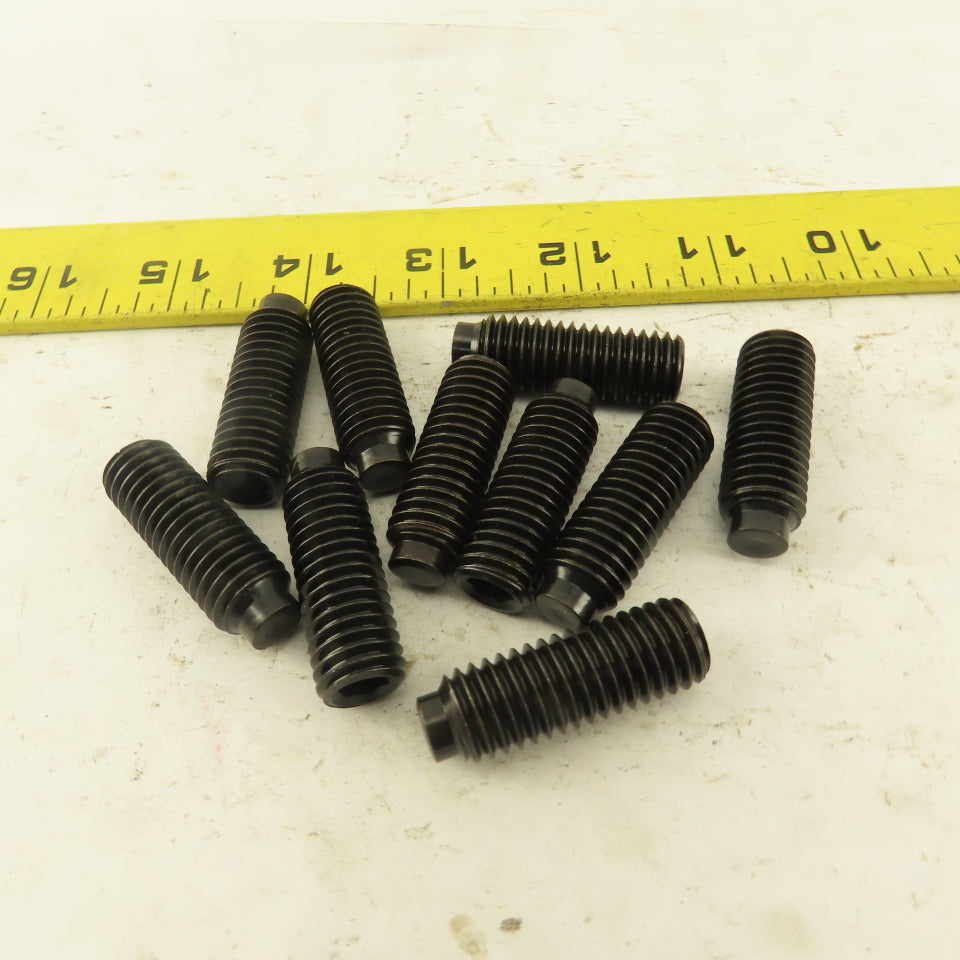 1/2"-13 x 1-1/2" Half Dog Point Socket Head Set Screw Lot Of 10