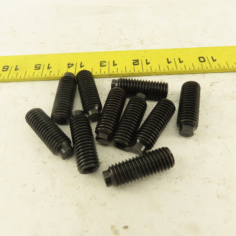 1/2"-13 x 1-1/2" Half Dog Point Socket Head Set Screw Lot Of 10