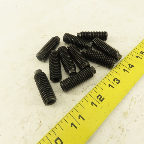 1/2"-13 x 1-1/2" Half Dog Point Socket Head Set Screw Lot Of 10