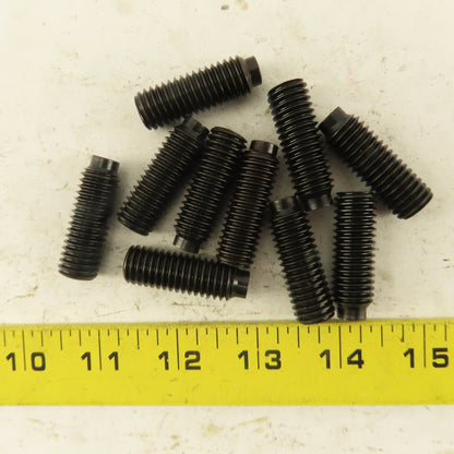 1/2"-13 x 1-1/2" Half Dog Point Socket Head Set Screw Lot Of 10