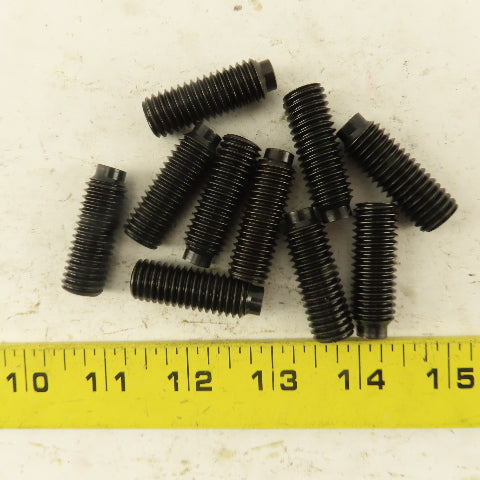 1/2"-13 x 1-1/2" Half Dog Point Socket Head Set Screw Lot Of 10