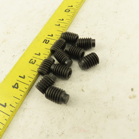 7/16"-14 x 5/8" Half Dog Point Socket Head Set Screw Lot Of 10