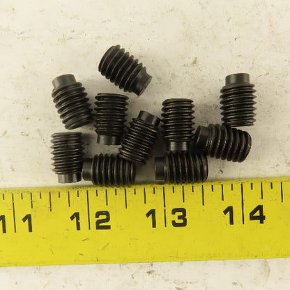 7/16"-14 x 5/8" Half Dog Point Socket Head Set Screw Lot Of 10