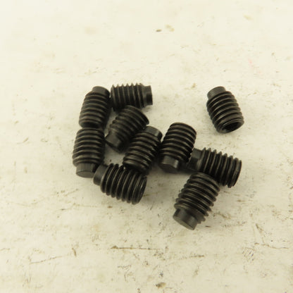 7/16"-14 x 5/8" Half Dog Point Socket Head Set Screw Lot Of 10