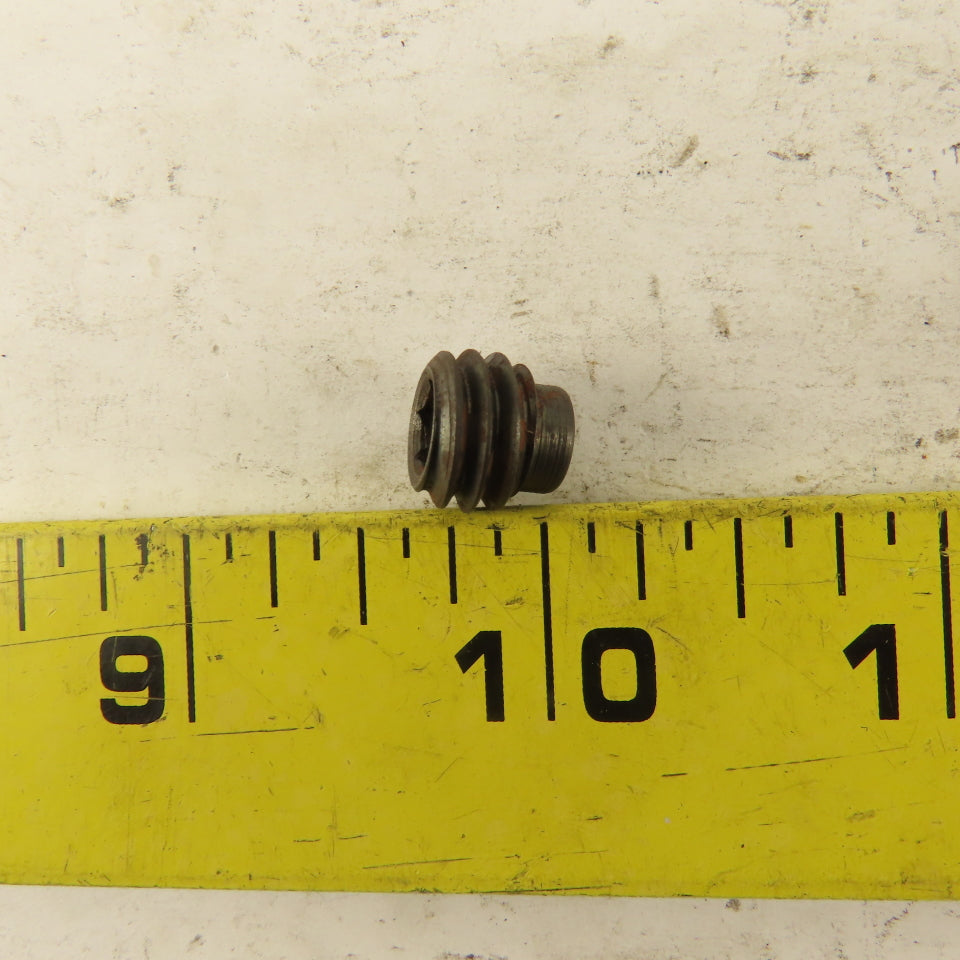 7/16"-14 x 3/8" Half Dog Point Socket Head Set Screw Lot Of 10
