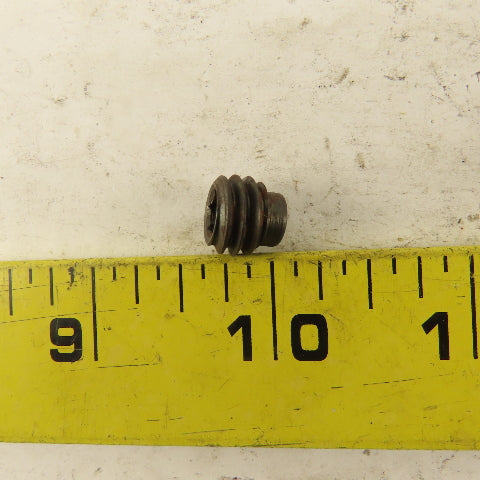 7/16"-14 x 3/8" Half Dog Point Socket Head Set Screw Lot Of 10