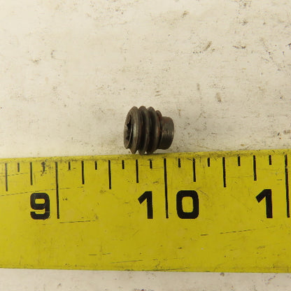 7/16"-14 x 3/8" Half Dog Point Socket Head Set Screw Lot Of 10