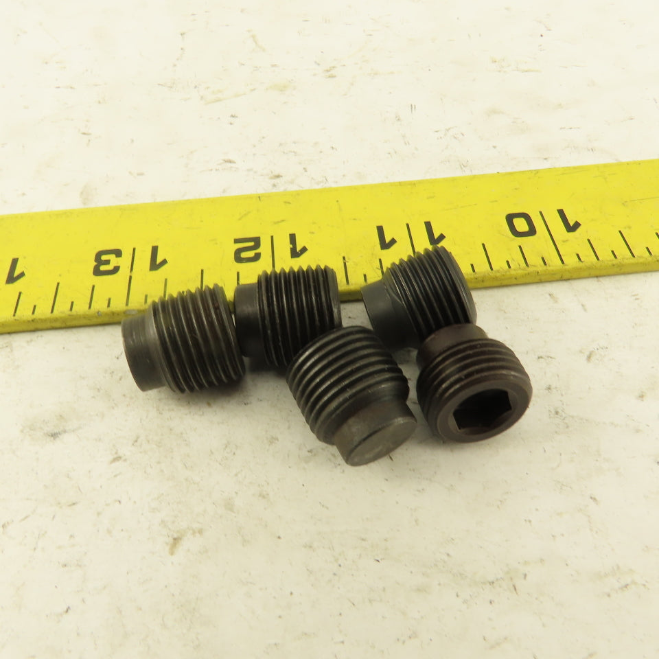 5/8"-18 x 5/8" Half Dog Point Socket Head Set Screw Lot Of 5