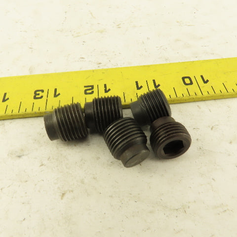 5/8"-18 x 5/8" Half Dog Point Socket Head Set Screw Lot Of 5